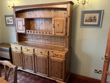pine welsh dresser used