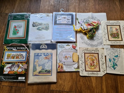 Bundle cross stitch kits with - stitch,