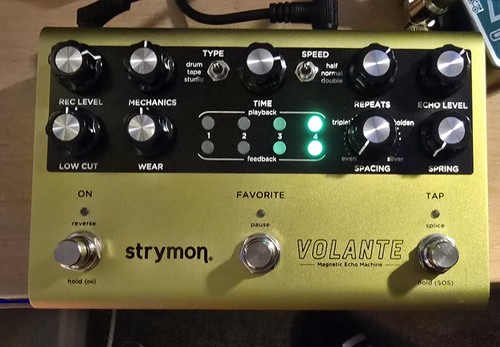 Strymon volante magnetic echo - strymon,