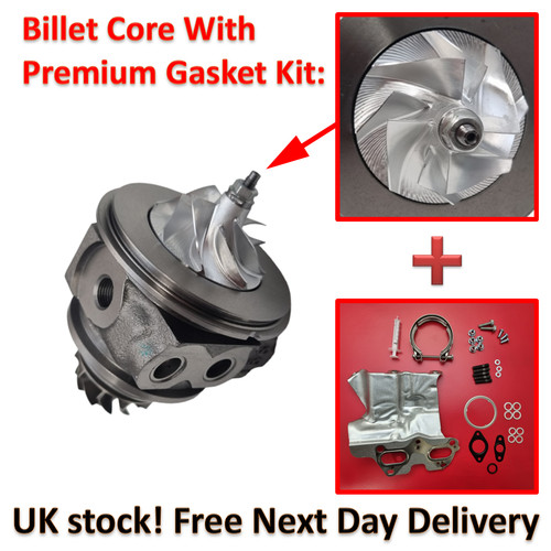 Upgrade turbocharger cartridge - turbocharger,