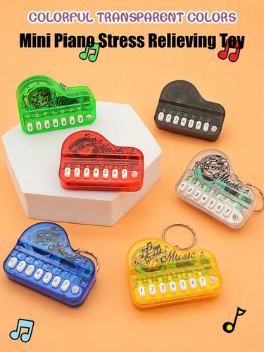 Mini creative piano keychain - creative,