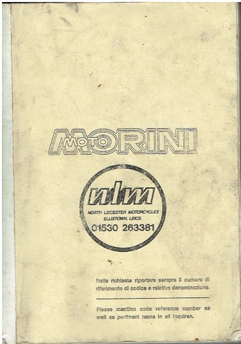 Moto morini 350cc twin - morini,