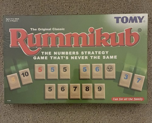 Vintage 1995 tomy rummikub - tomy,