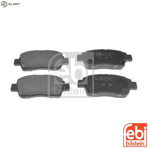 Brake pad set disc - pad,