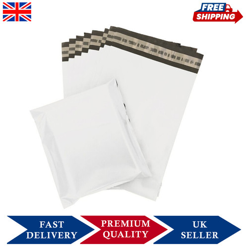 White postal mailing bags - mailing, self