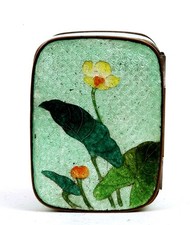 Old Japanese Ginbari Cloisonne