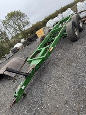 Bare Agricultural Chassis - Project trailer DIY Conversion 19t Load Double Axle