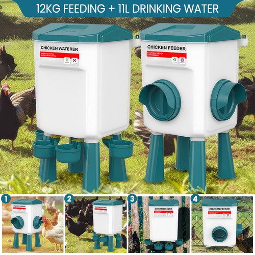 12kg 8kg chicken feeder and - chicken,