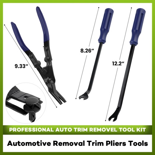 Car trim rivet - trim, removal