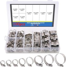 101PCS Assorted Steel Hose
