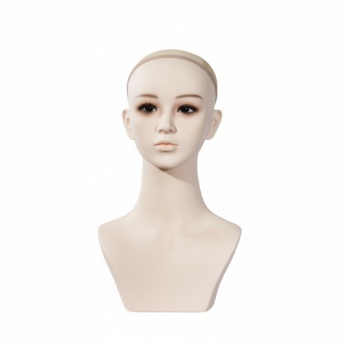 Mannequin head with - with, shoulders