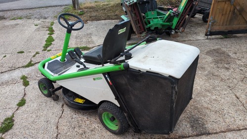 Etesia ride petrol mower - ,