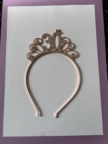 30th birthday tiara - 30th, headband