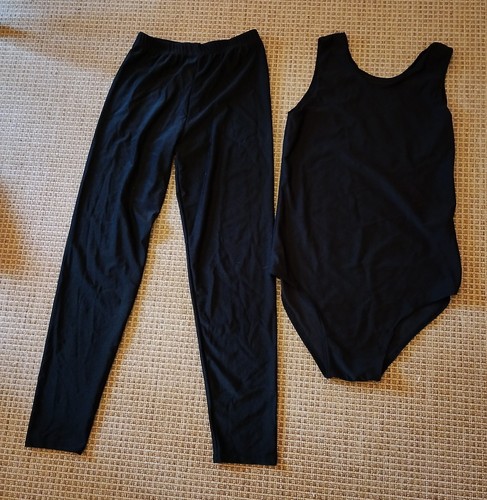 Black dance leggings and - leggings,