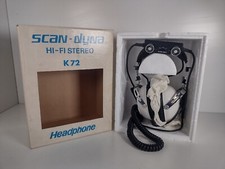 Scandyna K72 Rare Vintage Headphones Boxed Very Good Condition