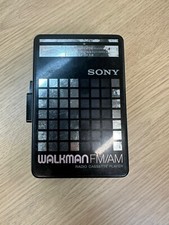 Sony Walkman WM-BF22 - Black- (S/N: 1728607)  FOR PARTS - NOT WORKING