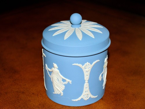 Light blue and white - white, wedgwood