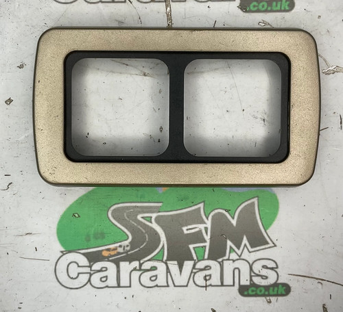 Cbe double socket surround - cbe,