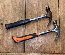 VINTAGE CLAW HAMMERS X 2