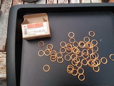 16 x 22 x 2 Copper  Compression / Crush Washers X 50
