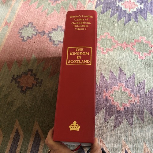 Burke landed gentry - gentry, of