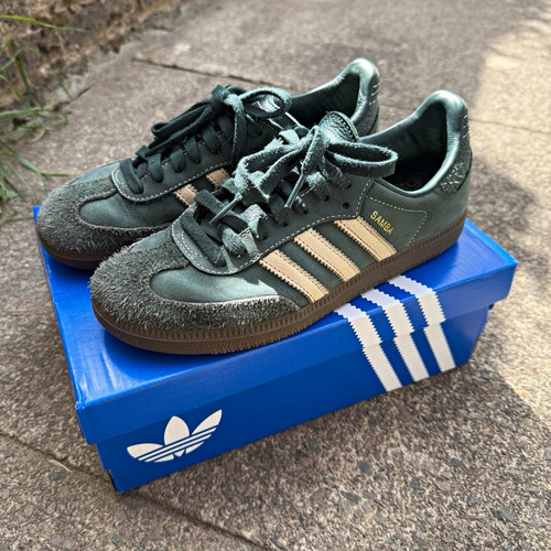 Adidas samba green - samba, low