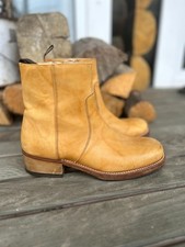 Sancho Mens Camel Ankle Boots