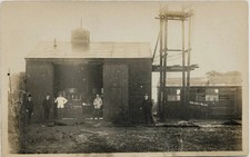 6 cylinder diesel engine Unknown location. [k]