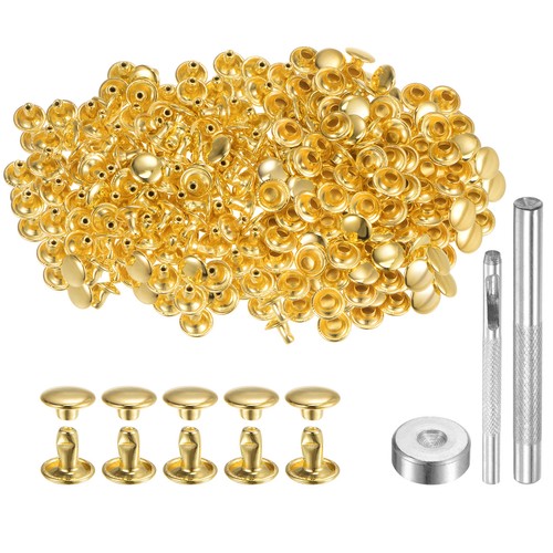 200 sets leather rivets - 200,