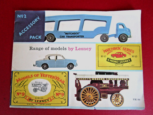 Matchbox lesney catalogue - matchbox,