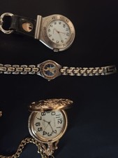 Vintage Lot Of 3 Watches