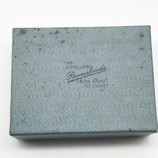 ANTIQUE / VINTAGE CARD BEAVERBROOKS FROM COAST TO COAST JEWELLERY BOX
