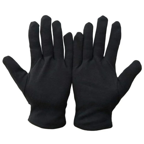 100 cotton white gloves - gloves, sizes