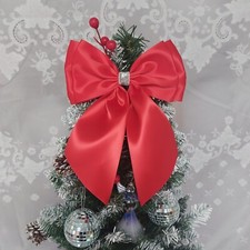 Christmas tree bow - , topper
