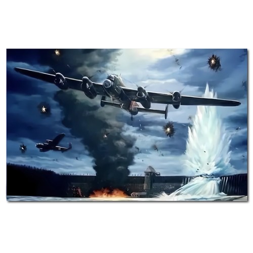The dam busters bouncing - dam, bomb