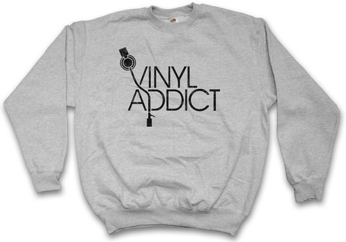 Vinyl addict sweatshirt - vinyl,