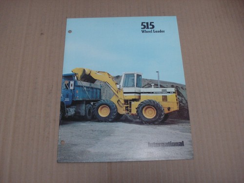 International 515 wheel loader - international,