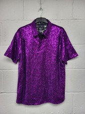 Lars Amadeus Purple Sequin