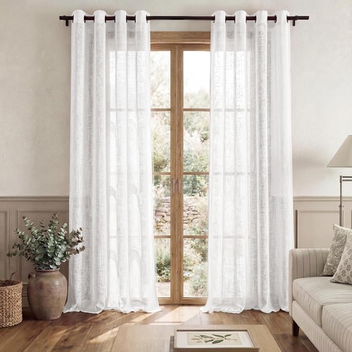 Pony dance net - curtain,, white