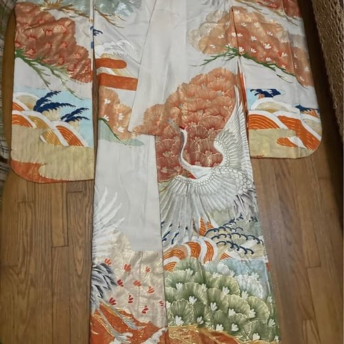 Exquisite vintage silk