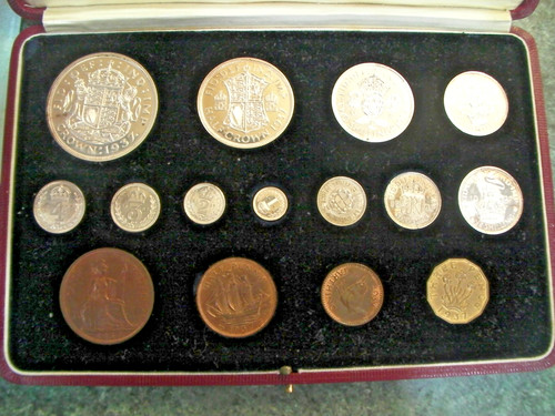 1937 specimen coin set - specimen,