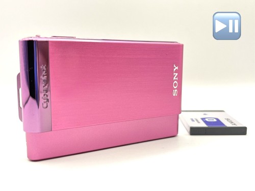 Sony cyber shot - dsc-t90, pink