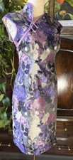 Sz L Vintage Silk Oriental