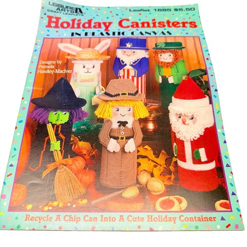 Holiday canister plastic - holiday,