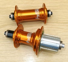 Hope RS4 Road Hubs, 130 OLD  for Rim Brake, 32H - Orange
