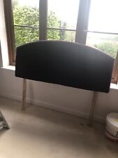 Fully Upholstered Contemporary Wooddn Strutted Headboard Doinble Bed Size 135cm 