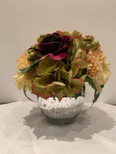 Artificial flowers arrangement - artificial,