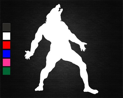 Werewolf vinyl decal sticker - werewolf,