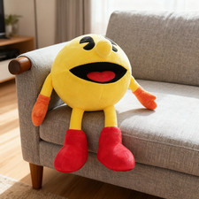 Pacing Man Pac-Ghosting Anime Cartoon Movie Plush Cute Soft Stuffed Pillow Toy