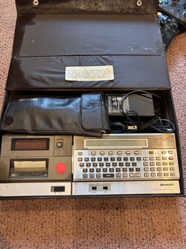 Sharp pc1500a pocket computer - sharp,